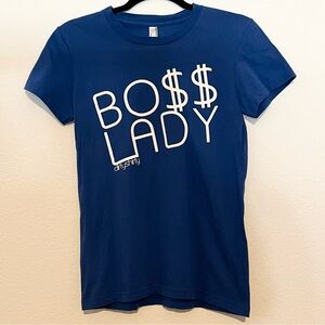 American Apparel Dirty Shirty Boss Lady Graphic T-shirt